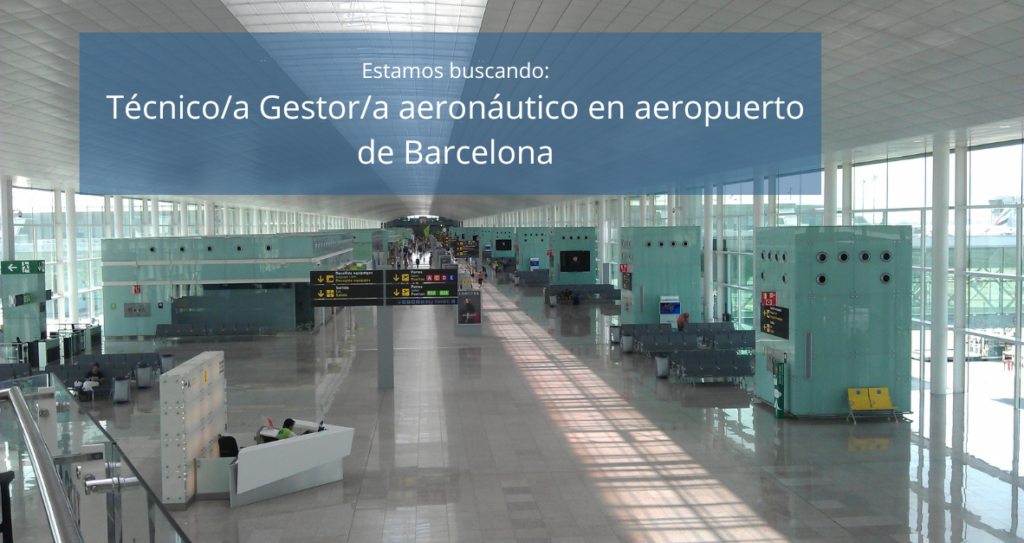 Oferta de Trabajo aeropuerto de Barcelona
